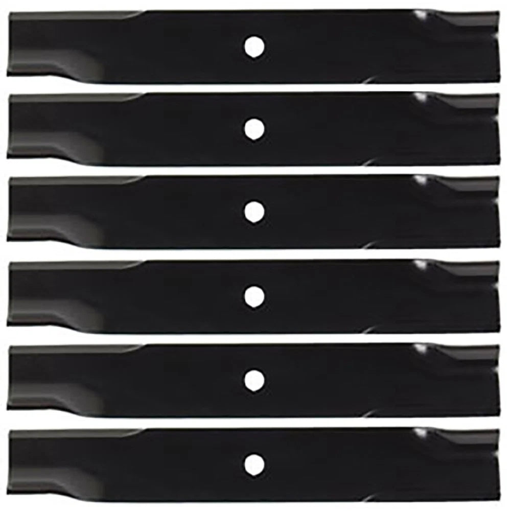 6 Pack Lawn Mower Blades for Wright 48" Stander (71440002)