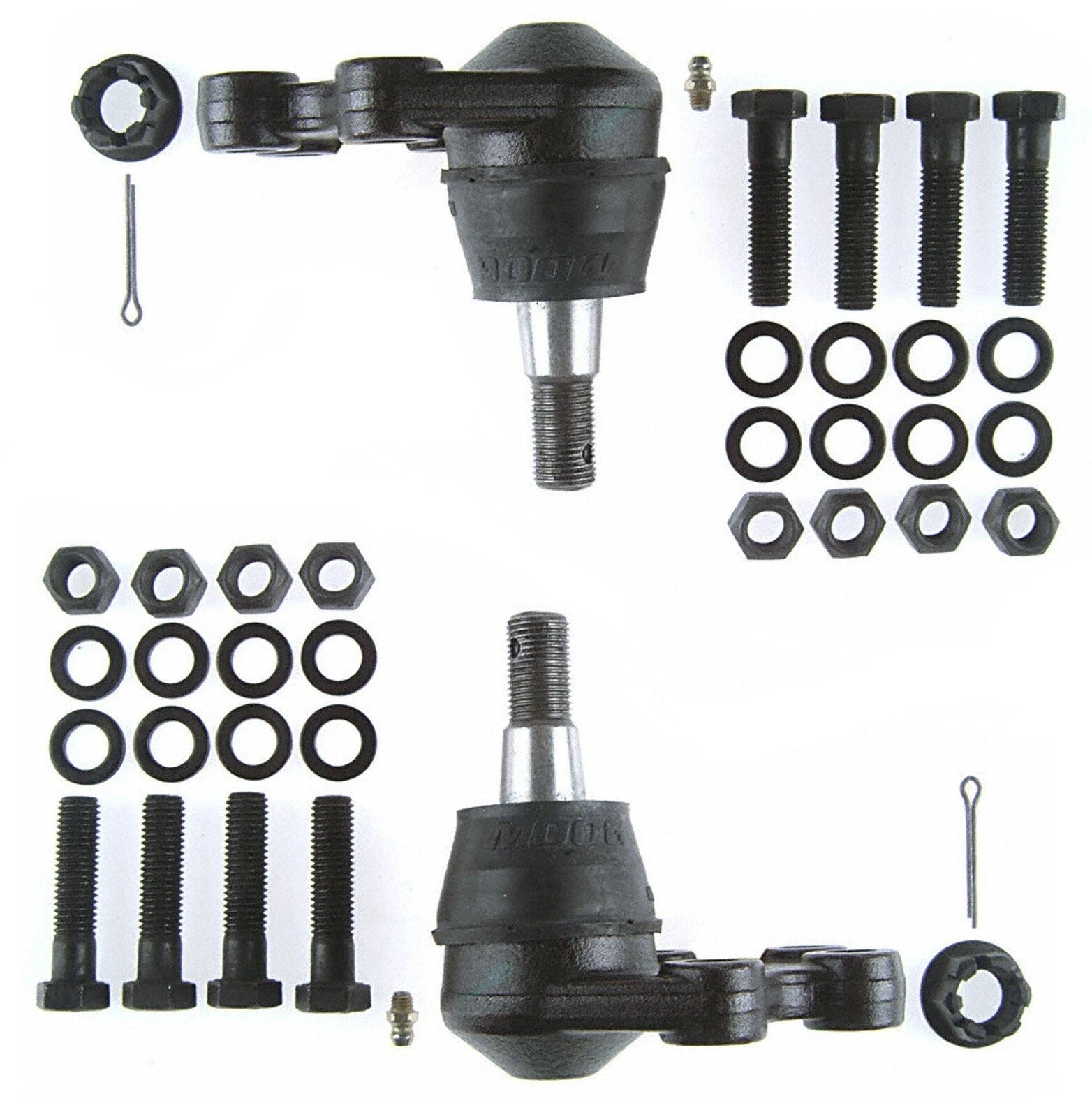 Set of 2 Front Lower Ball Joints for Chevy Silverado GMC Sierra 2500 (RWD)