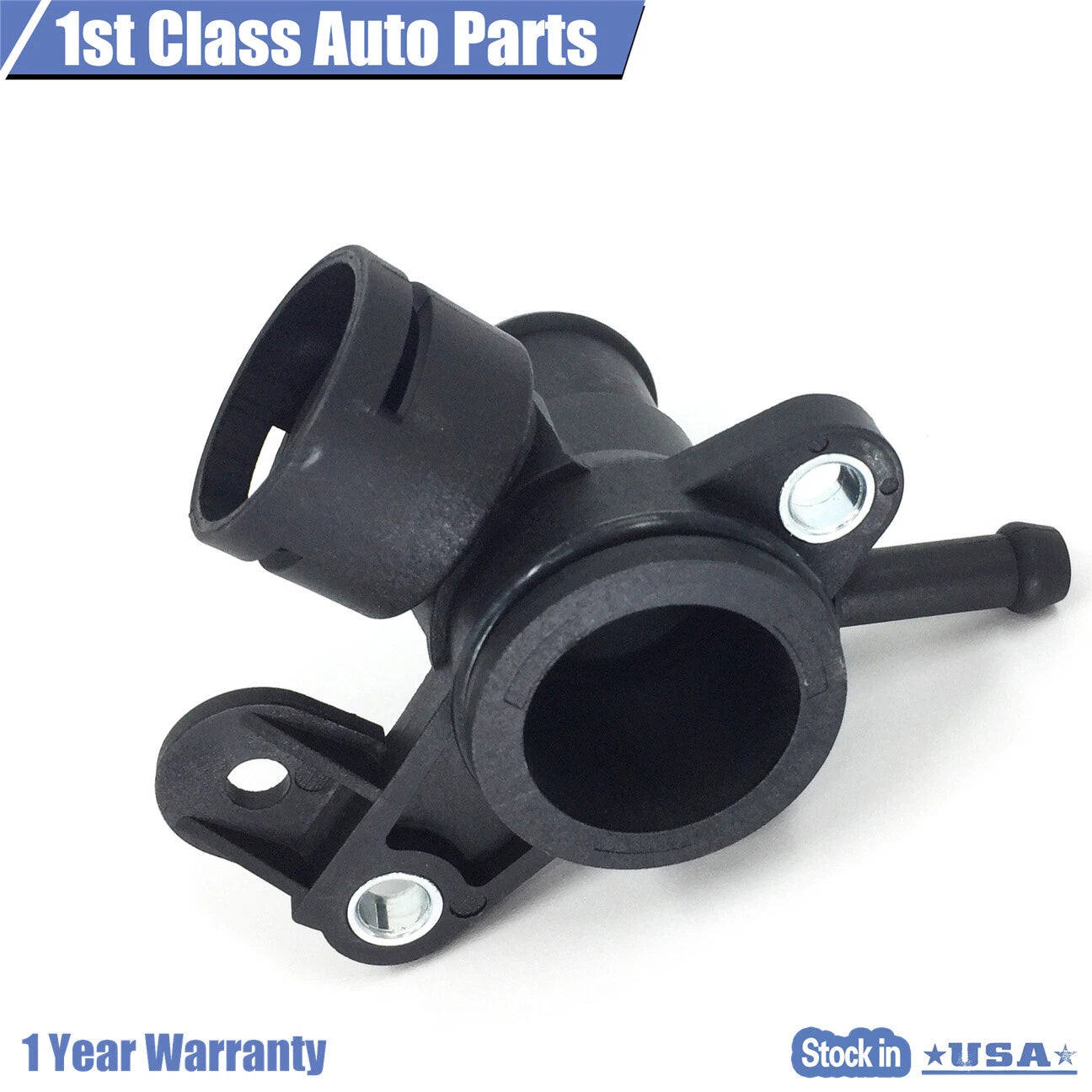 Water Outlet Cooling Hose Connector for Audi TT Quattro VW GTI Tiguan (2008–2016)