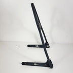 Sissy Bar Backrest for Harley Davidson (Custom Made, Black Wrinkle)