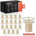 Front Fender Liner Screw Grommet Clips Retainer for Toyota (20 Pack)