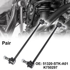 1 Pair Front Stabilizer Sway Bar Links K750297 for Honda CR-V, Acura RDX (2007–2011)