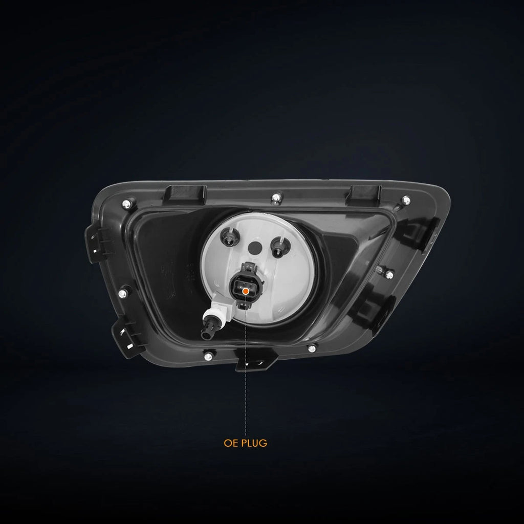 Smoked Headlight Lamps for Chevy Silverado GMT900 (2007–2014)