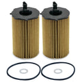 Wix 2X Engine Motor Oil Filters for Hyundai Kia V6 (StdAsp GAS)