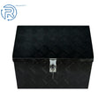 20" Black Aluminum Diamond Plate Tool Box for Pickup Truck RV 