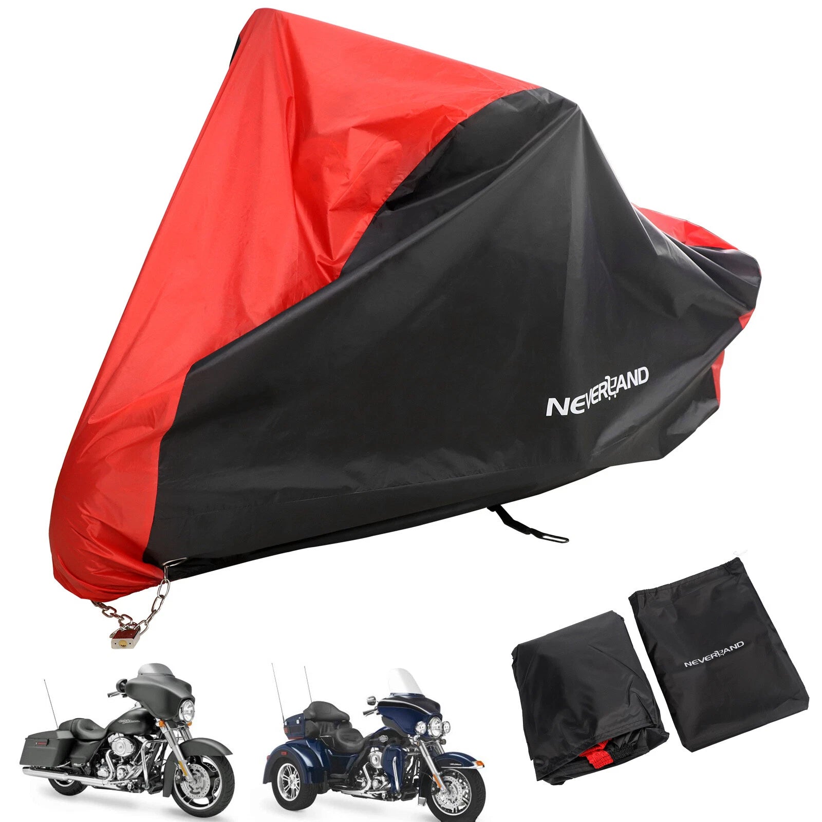 Motorcycle Cover for Neverland XL (Waterproof, Heavy Duty)