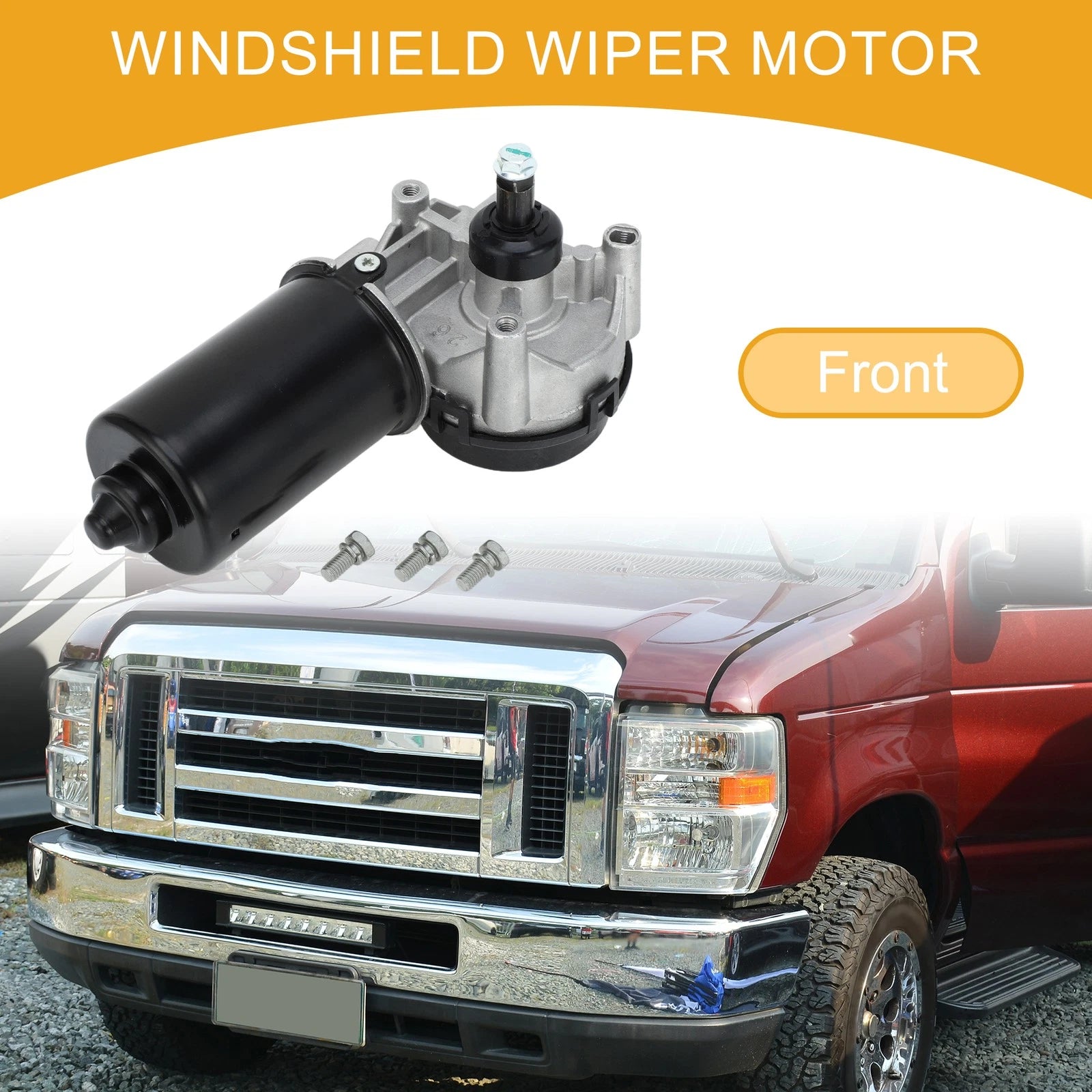 Front Windshield Wiper Motor for Ford E-150 E-250 (2005–2014) No. 5C2Z17508AA