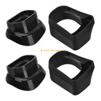 4 Pack Ram Air Intake Duct Rubber Boots for Suzuki GSXR GSX-R 600 750 (1996–2000)