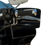 Klock Werks Flare Handguards for Harley-Davidson (Hydraulic Clutch, Black)
