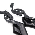 Black Billet Skull Blade Mirror for Harley Electra Glide (2000–2023)