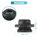 2 x Rubber Car Lower Radiator Mount Insulators for Hyundai Accent (2012-2017)