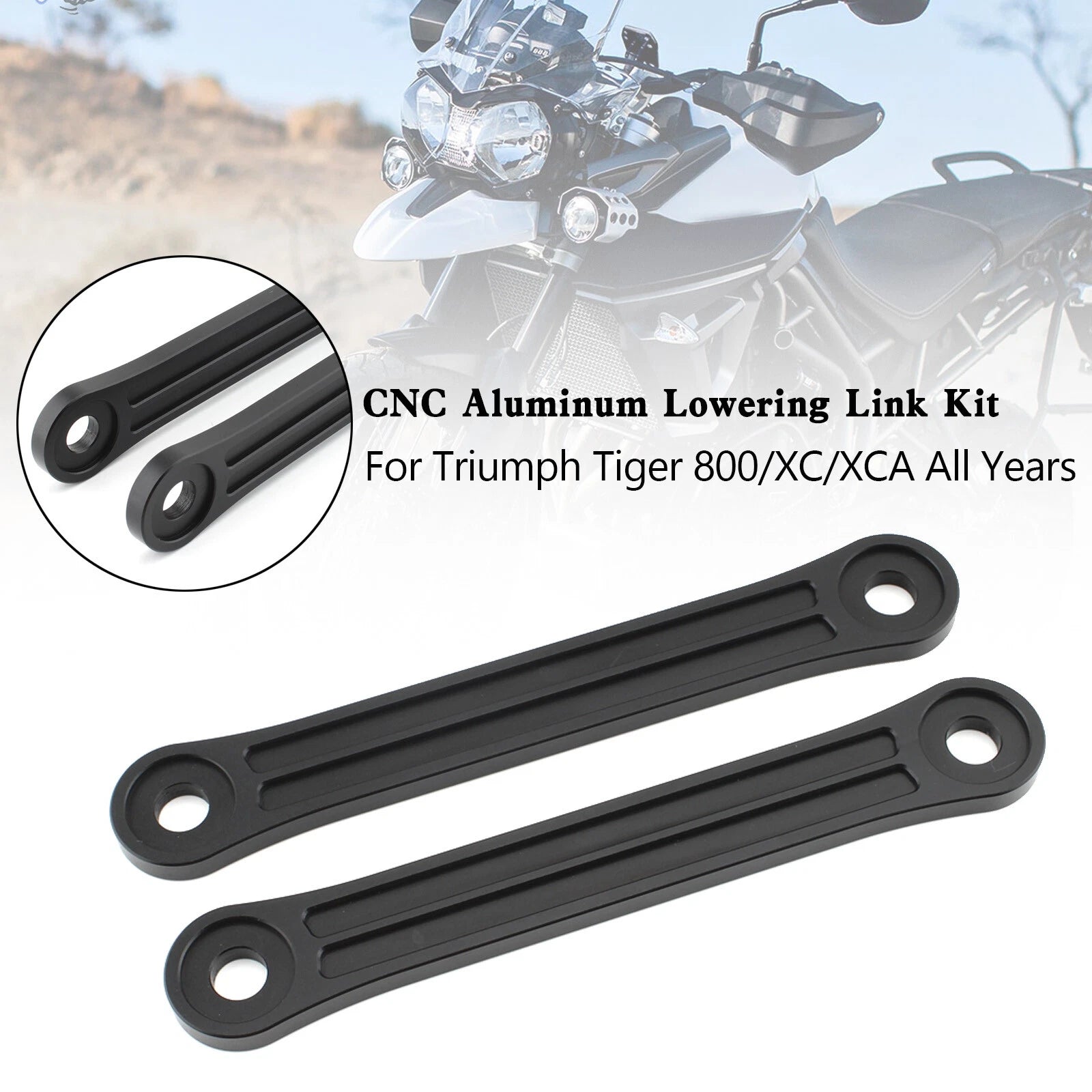 CNC Aluminum Lowering Link Kit 20mm for Tiger 800 XC XCA (All Years) T9