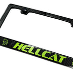 ABS Carbon Fiber License Plate Frame for Dodge Charger Challenger (2015–2023)