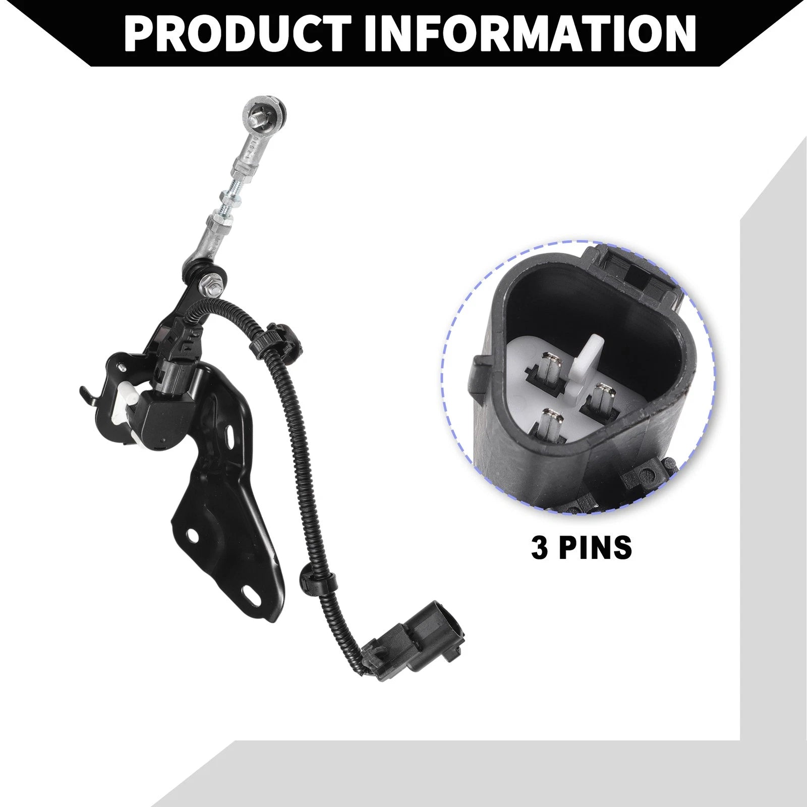 Suspension Ride Height Level Sensor for Lexus GX460 (2010–2023) - No.8940760040