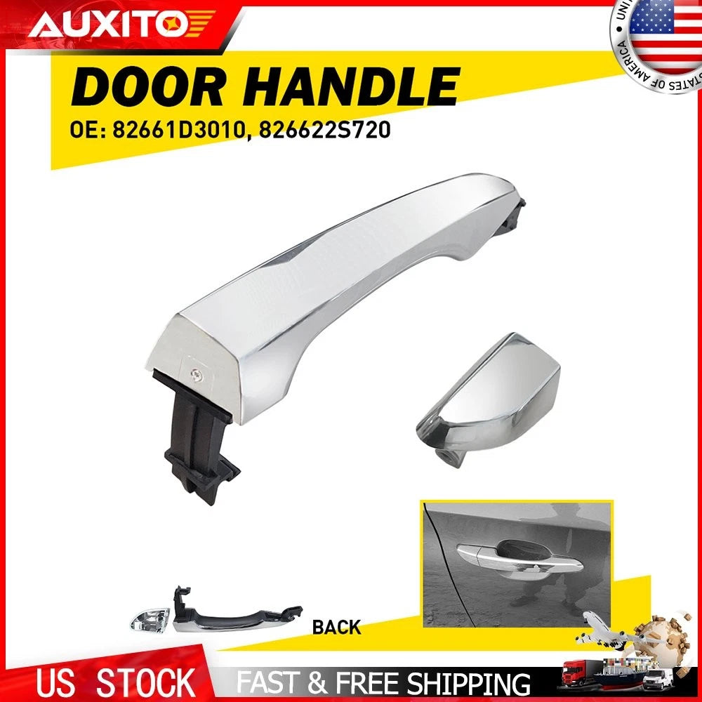 Chrome Front Right Outer Door Handle for Hyundai Tucson (2016–2021)