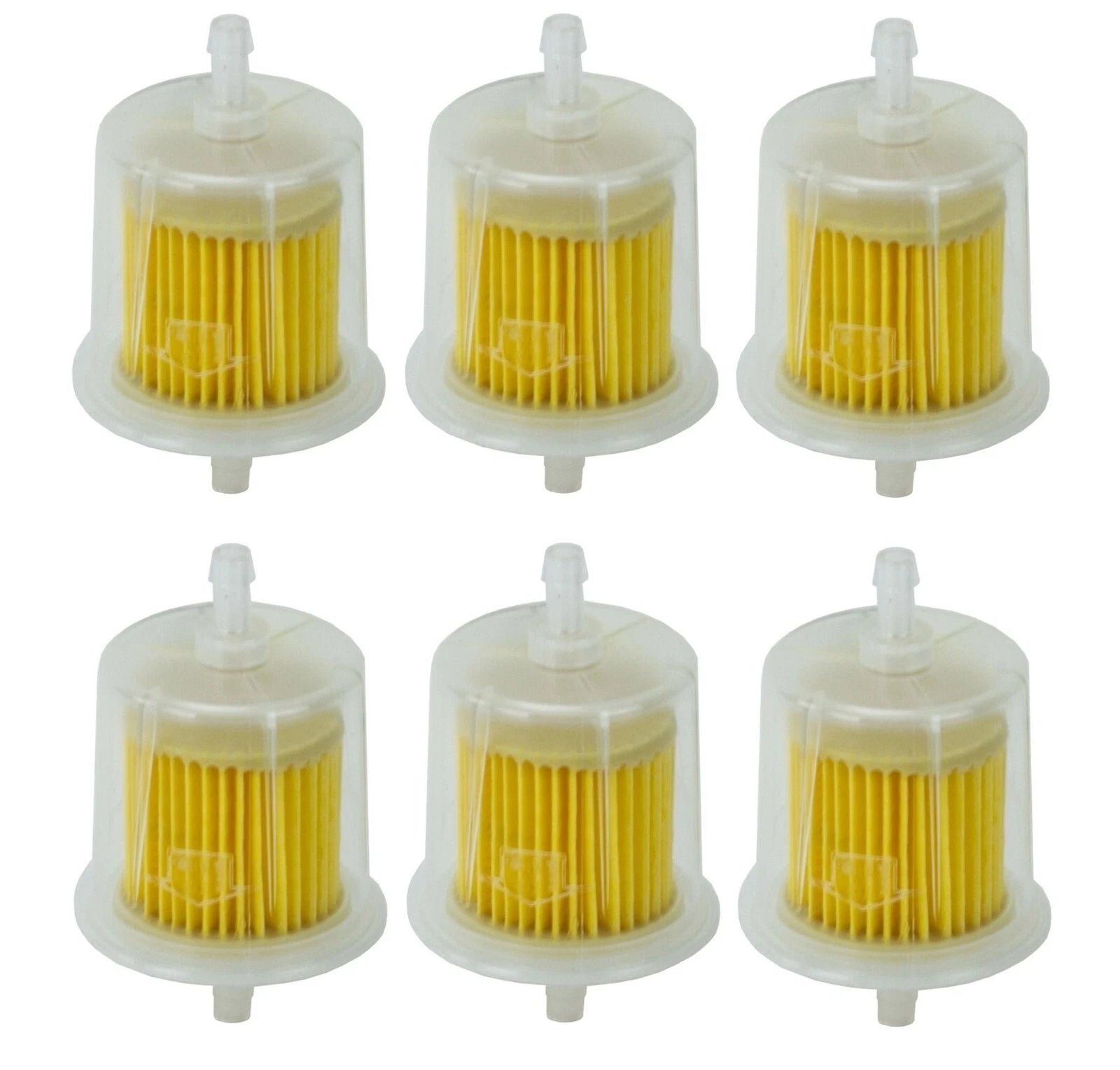 Set of 6 Fuel Filters for Audi BMW Fiat Jeep MB Renault Porsche Saab VW