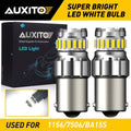 2X AUXITO 7506 1156 BA15S P21W LED White Backup Reverse Light Bulb