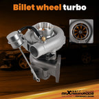 T3 T04E V-Band Billet Turbocharger .5 .63 A/R w/ Internal Wastegate 420HP