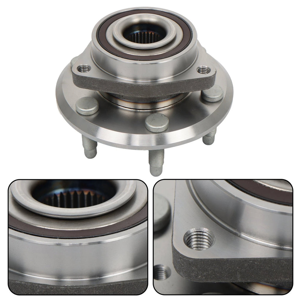 2X Front Wheel Hub Bearings for Chevy Traverse GMC Acadia Buick Enclave (2009â2017)