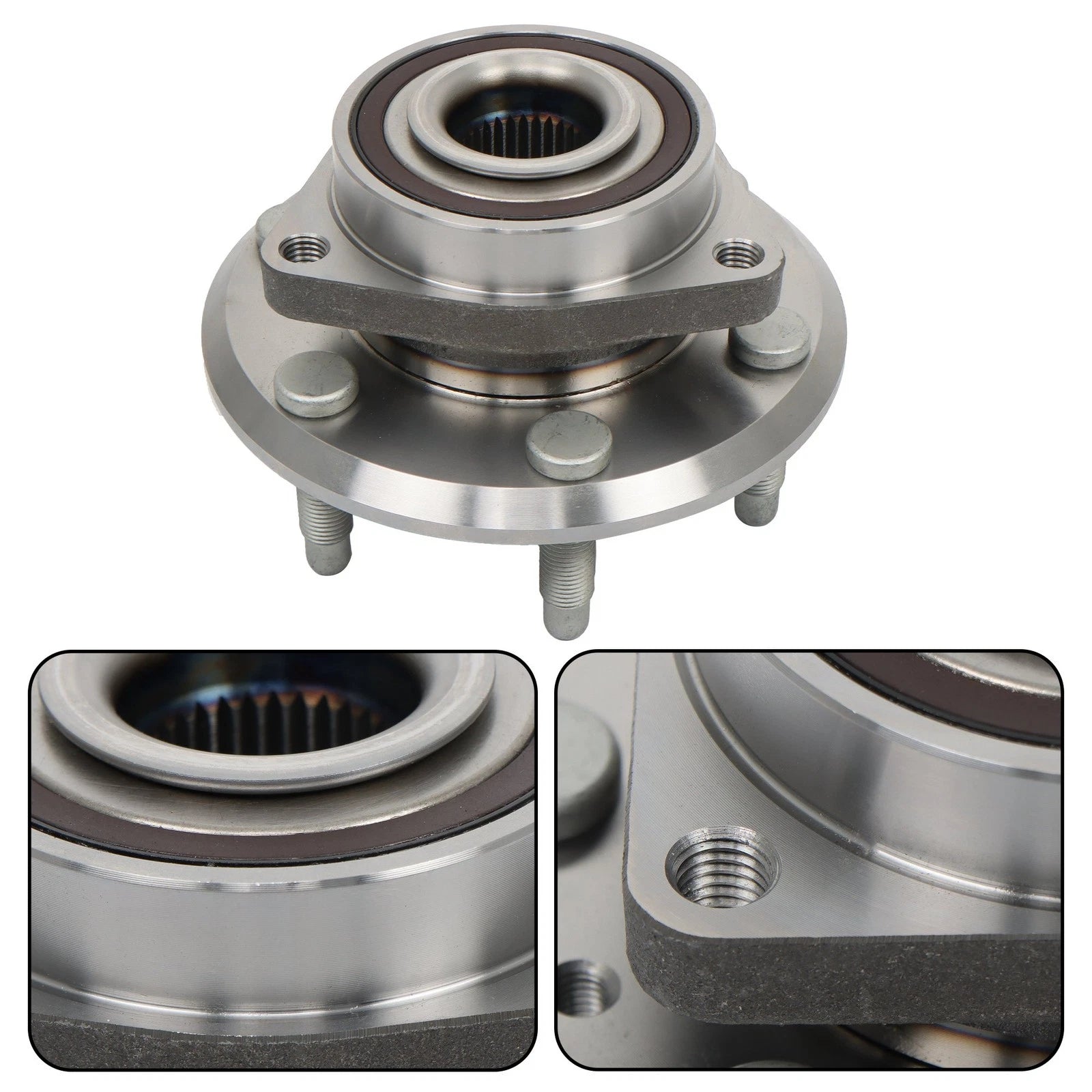 2X Front Wheel Hub Bearings for Chevy Traverse GMC Acadia Buick Enclave (2009â2017)