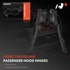 Hood Hinge Set for Toyota Corolla (2009–2013)
