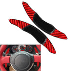 Steering Wheel Shift Paddle Extension Carbon Red for Subaru Scion FR-S (2013–2020)