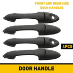 Set of 4 Exterior Door Handles for Ford Focus (2000–2007) K