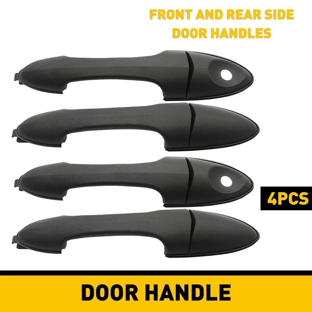 Set of 4 Exterior Door Handles for Ford Focus (2000–2007) K