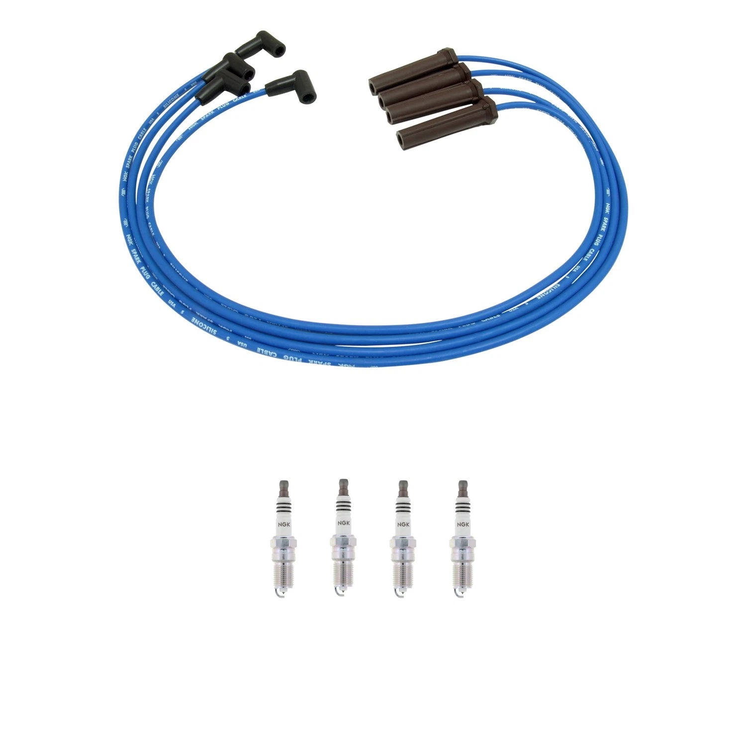 NGK 7mm Wire Set for S10 Sonoma Hombre (1996–2004) - Iridium Spark Plug Kit