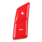 Steering Wheel Volume Button Cover for BMW 1 3 Series E81 E87 E90 E93 M3 X1 (2004–2013) Red