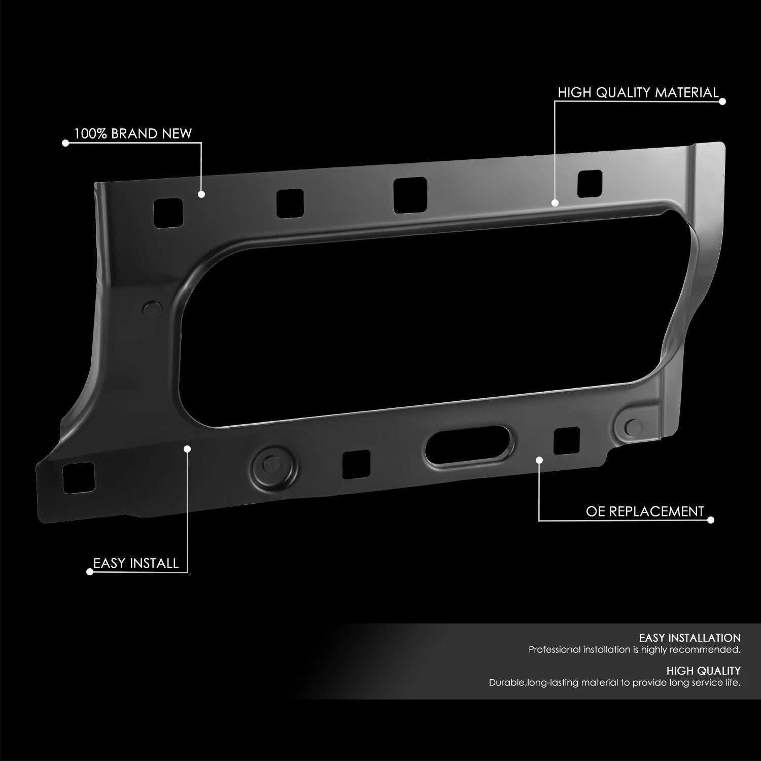 Headlight Bracket for Silverado/Sierra 1500 2500 3500 (2014–2019)