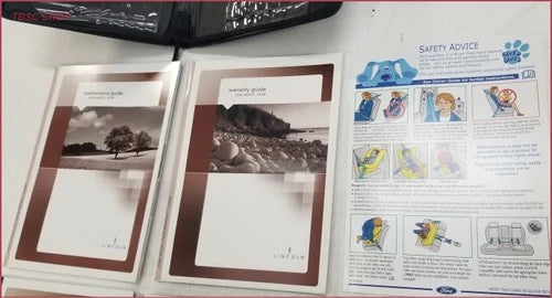 Owners Manual for Lincoln Town Car (2004) - Original Case & Window Sticker