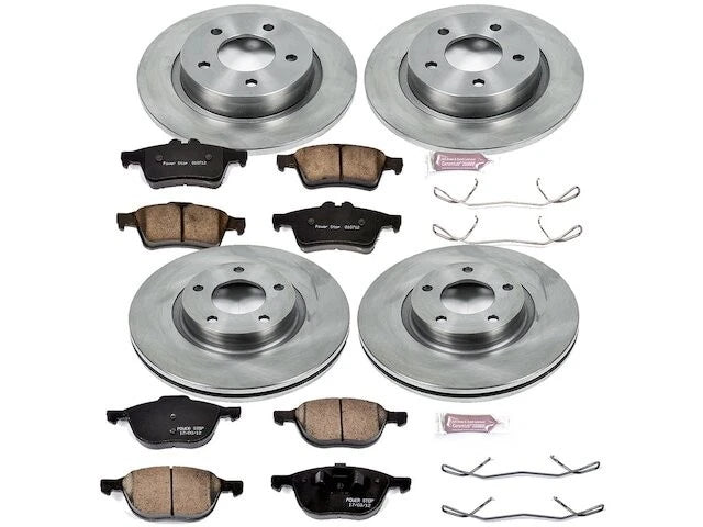 Brake Pad and Rotor Kit for Mazda 3 2.3L (2004–2013) JF369VY