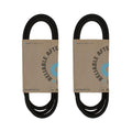 2X Fractional V-Belt 1/2" x 73" for (4L730 A71 B1A71)