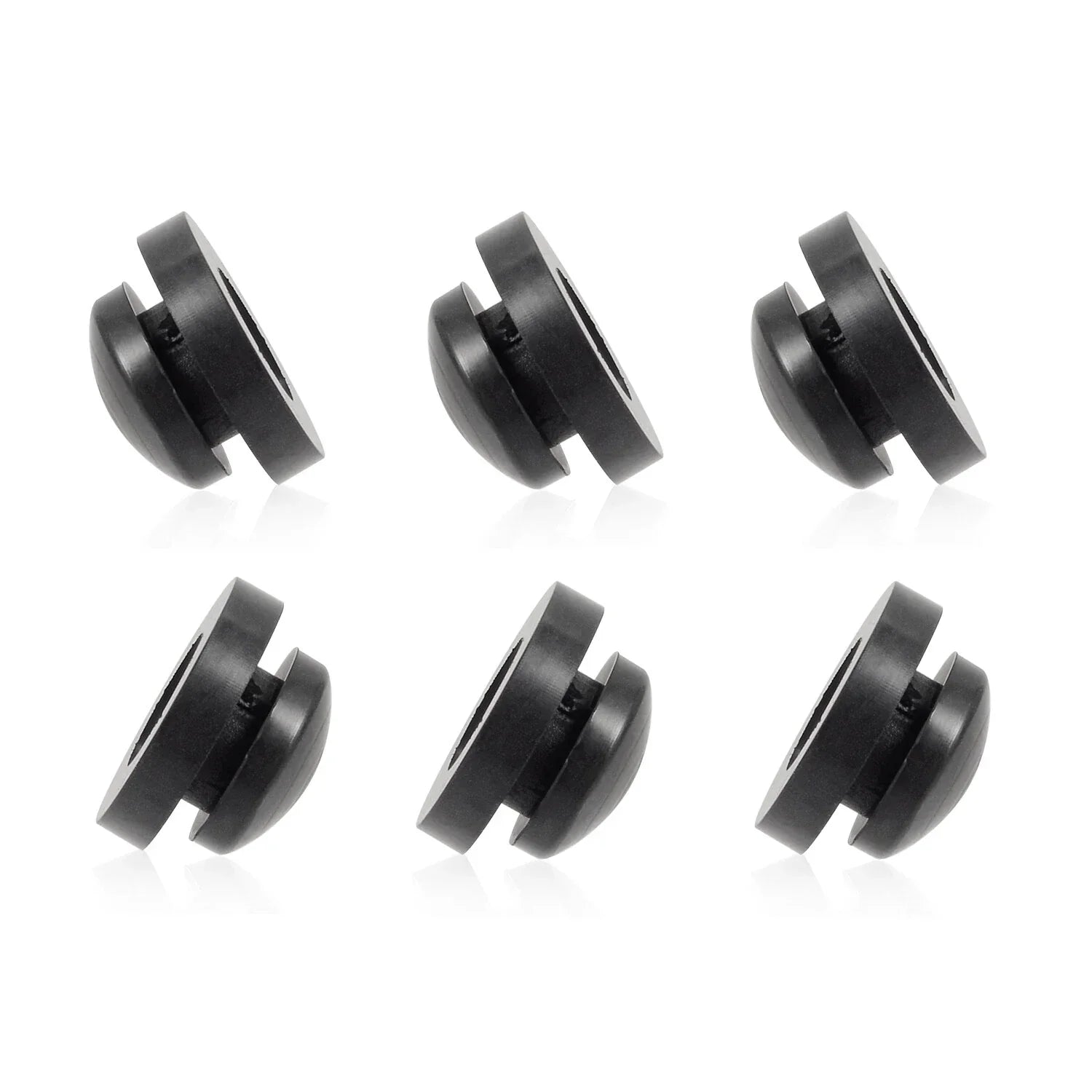 6x Front Fender Mounting Rubber Grommet for Honda TRX250R 1986–1989