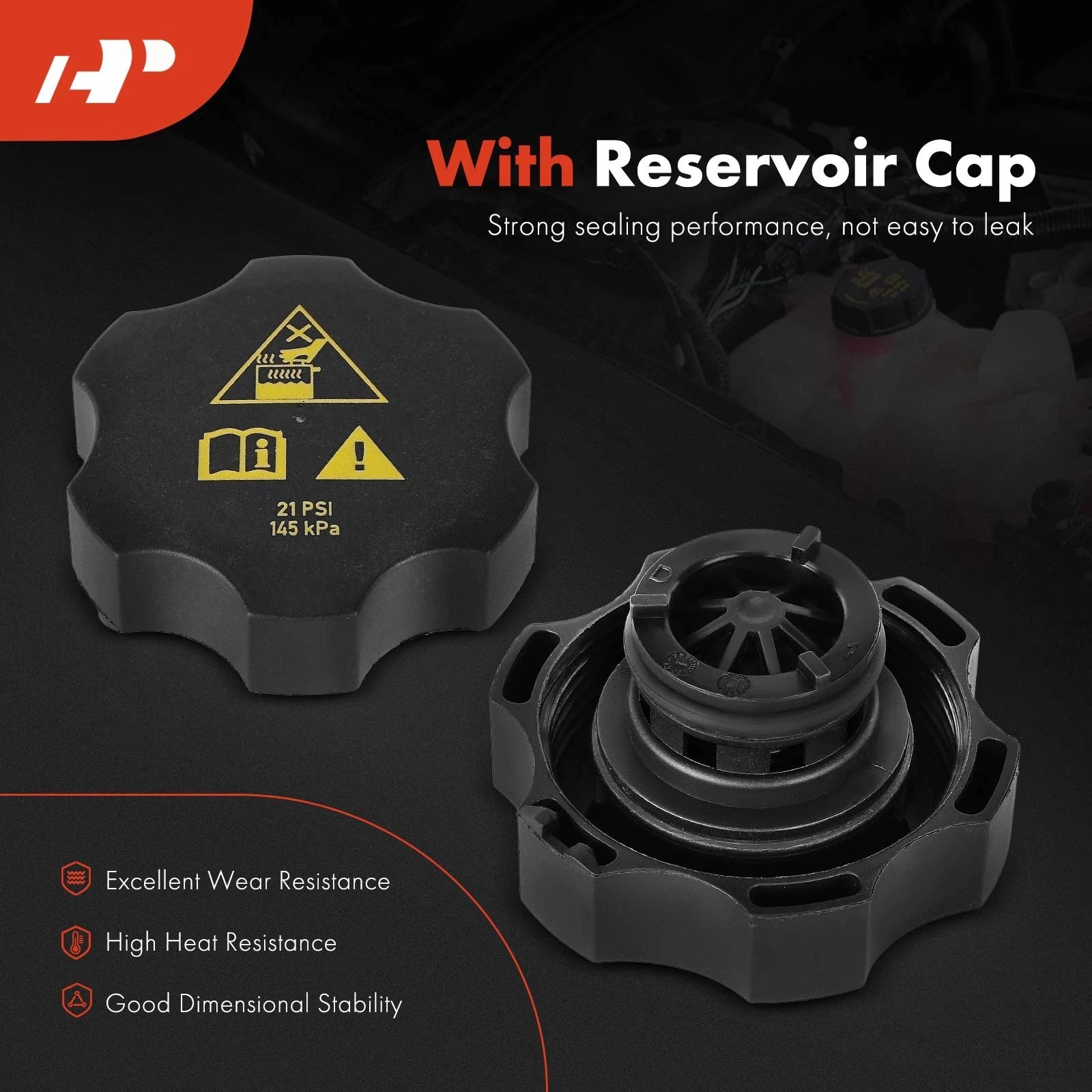 Coolant Expansion Tank Reservoir for Jeep Compass Renegade (2017–2022)