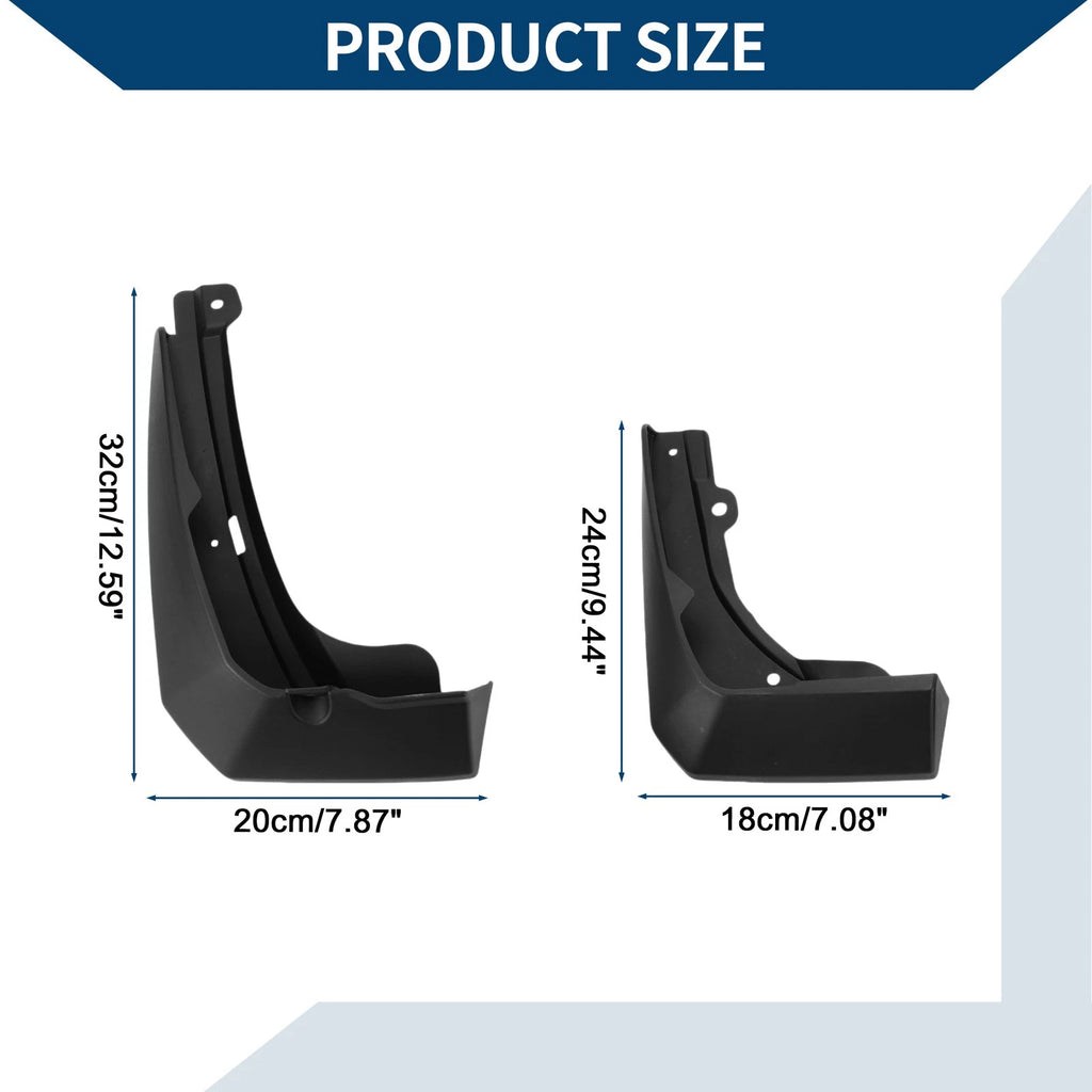 Set of 4 Mud Flaps Splash Guards for Honda ZRV (2022–2024)