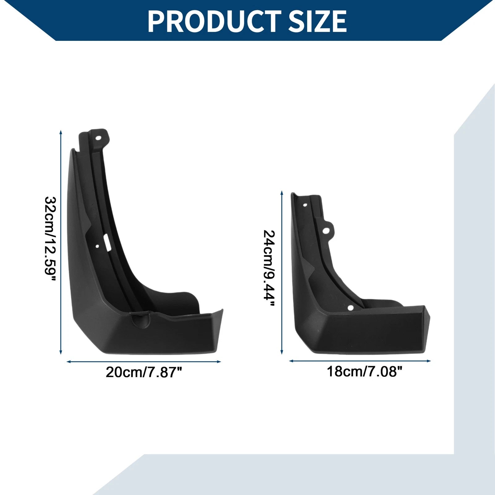 Set of 4 Mud Flaps Splash Guards for Honda ZRV (2022–2024)