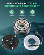 AC Compressor Clutch Kit for Subaru Forester Impreza WRX (2009–2014)