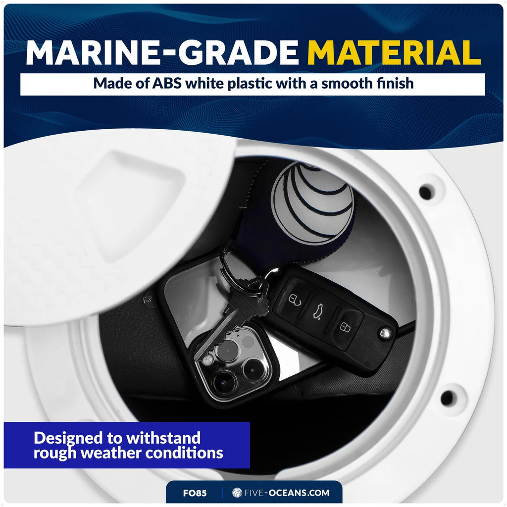 6" Round Inspection Deck Plate Hatch for Marine Use