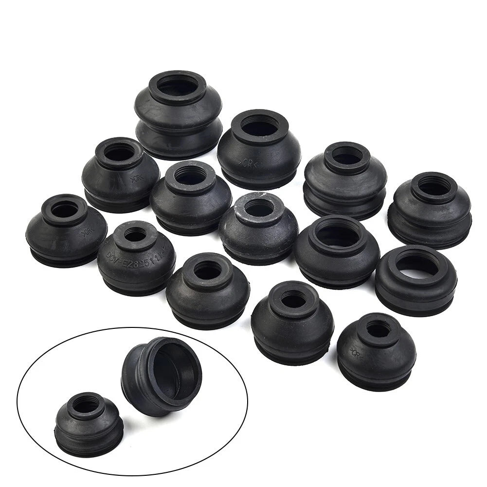 Set of 14 Rubber Dust Boot Covers for Universal Ball Joint/Track Rod End