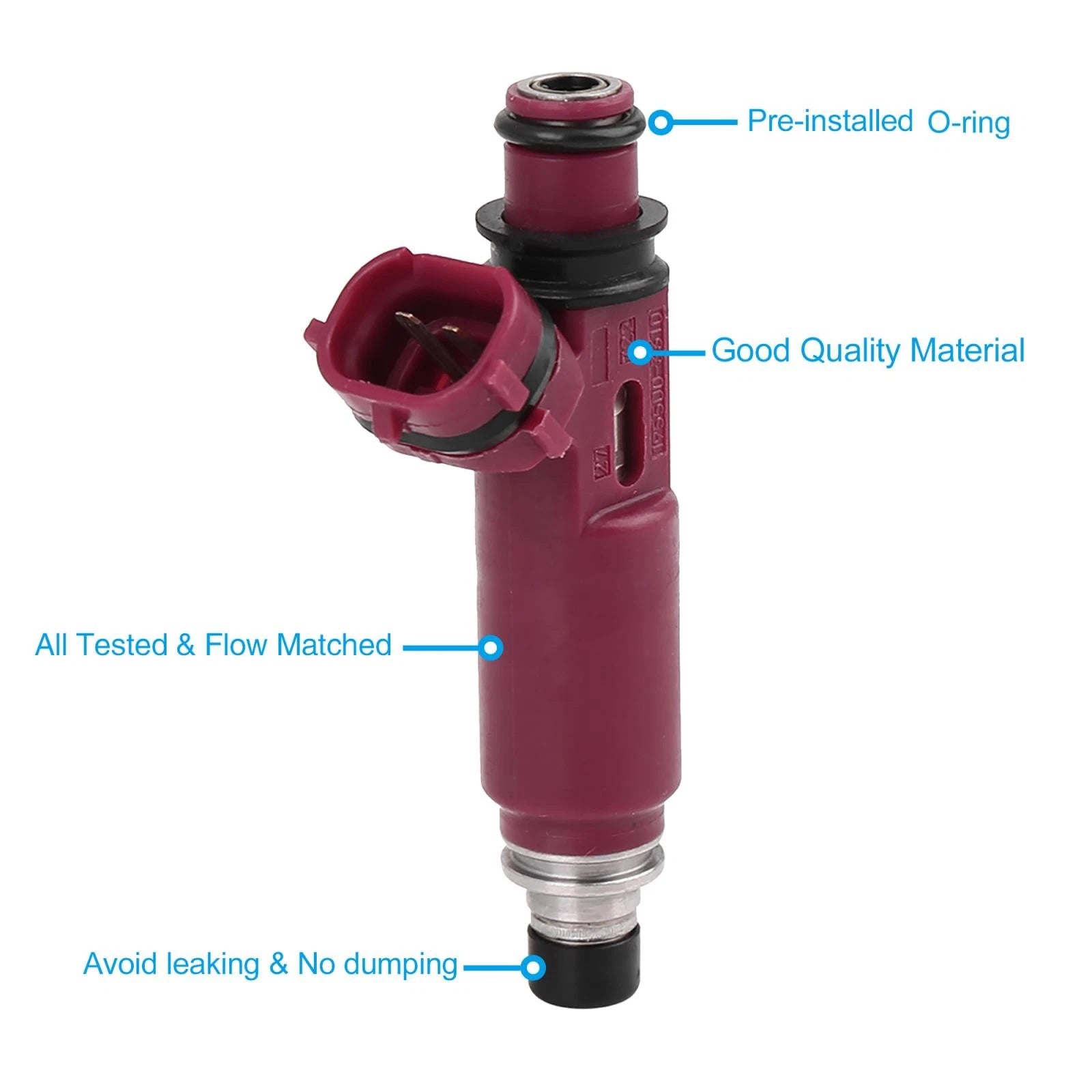 Car Fuel Injector BP4W-13-250 195500-3310 for Mazda Miata (2000)