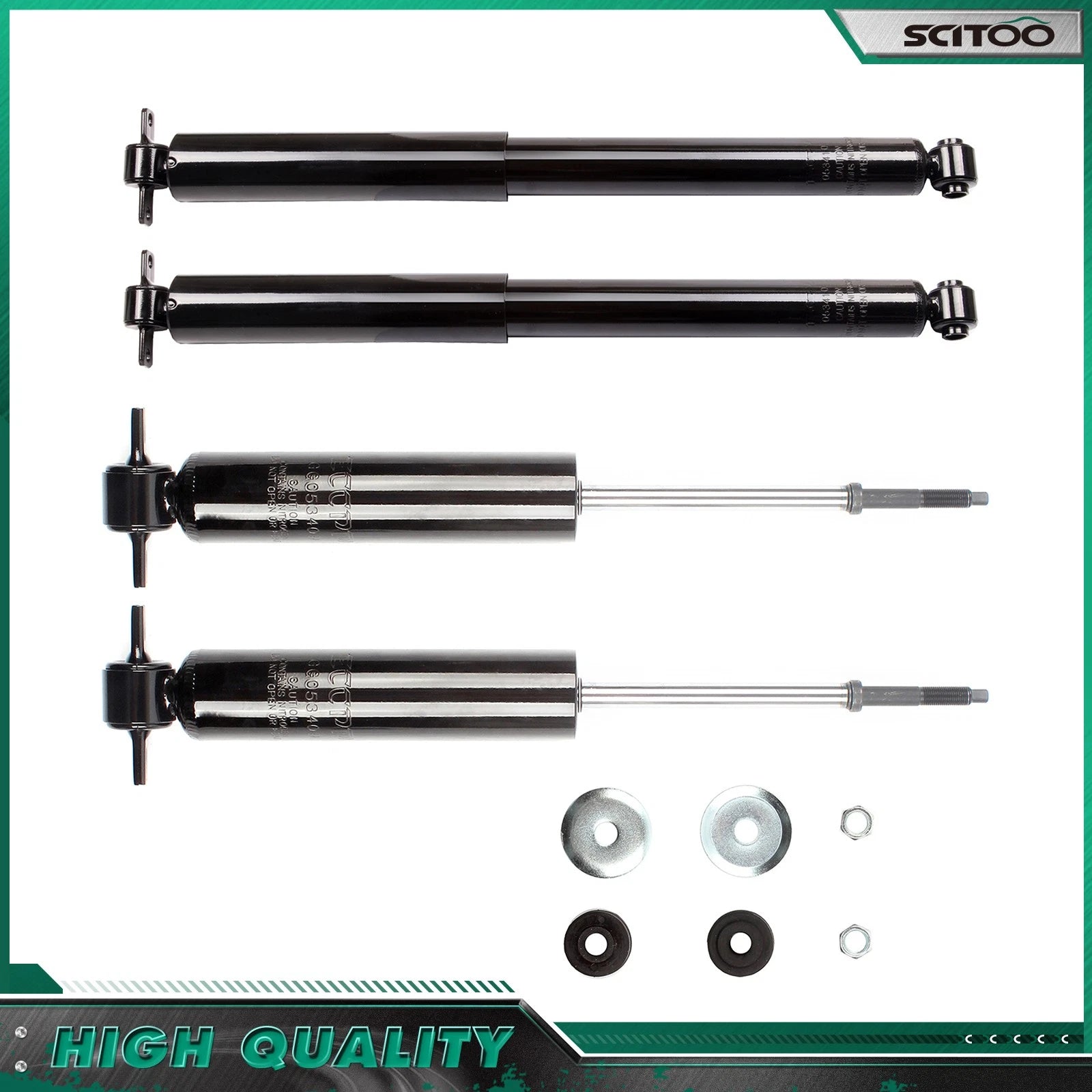 Front Rear Shocks Struts for Chevrolet Express 2500 3500 (1996–2013)
