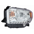 Replacement Driver Halogen Headlight Assembly w/o Auto Level w/o LED Running