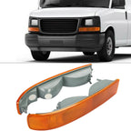 Pair Corner Light Parking Turn Signal Lamp for Chevy Express/GMC (2003–2025)