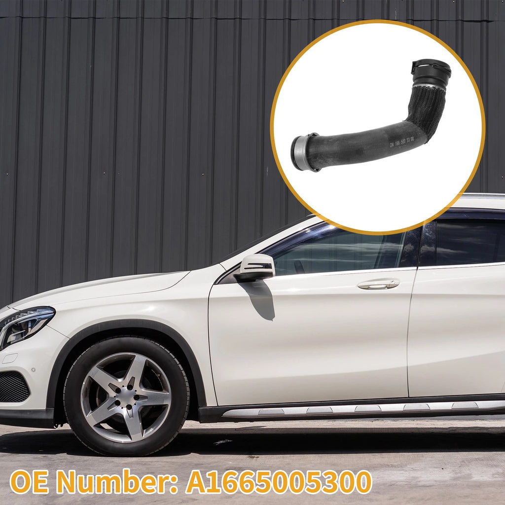 Radiator Coolant Hose for Mercedes-Benz GL550 (2013–2016) No.A1665005300 Black
