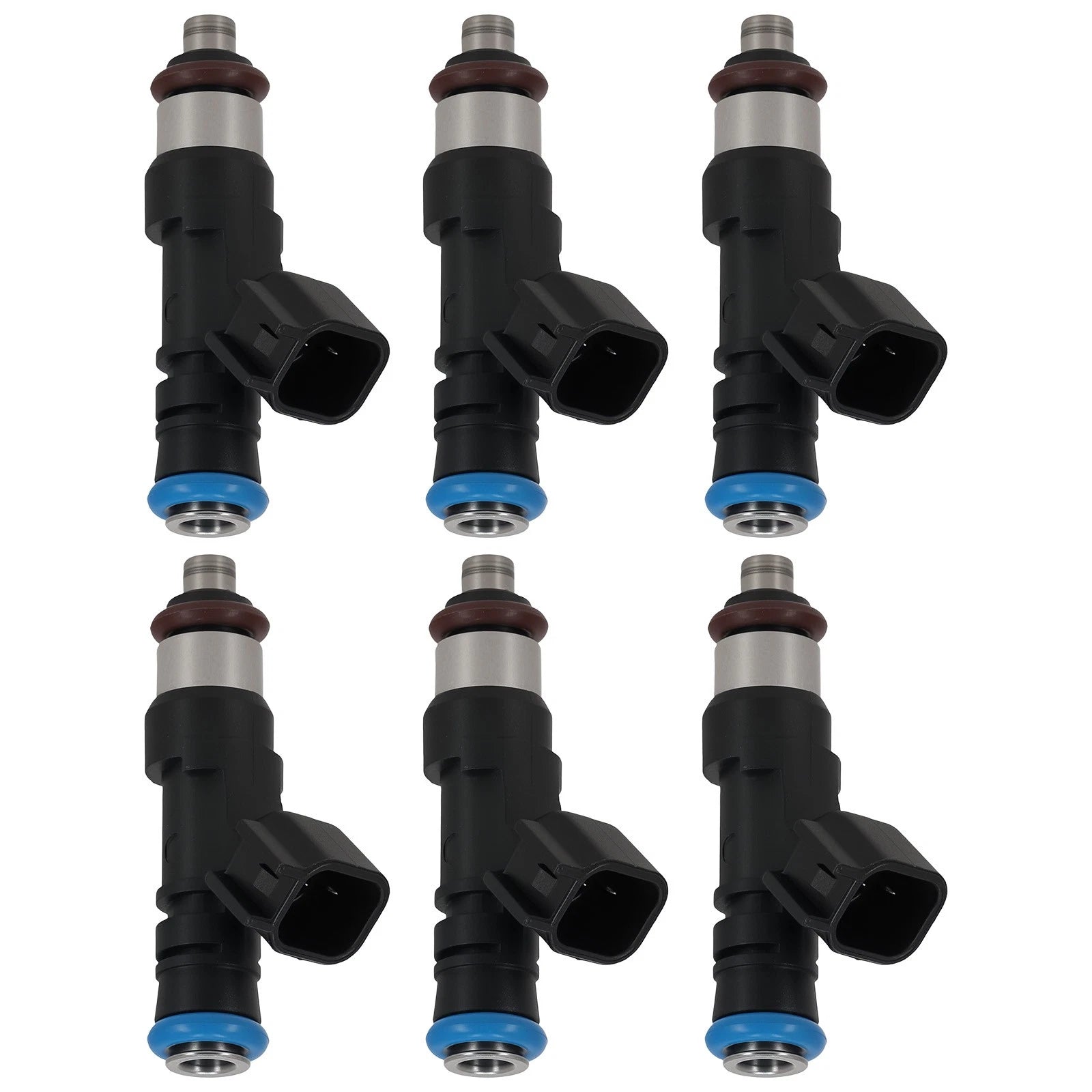 6PCS Gas Fuel Injectors for Saturn Outlook/Vue GMC Acadia (2007–2010) 12608632