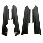 Set of 4 Rocker Panel Guard Sill Plate Covers for Ram 1500/2500/3500 (2009–2018)