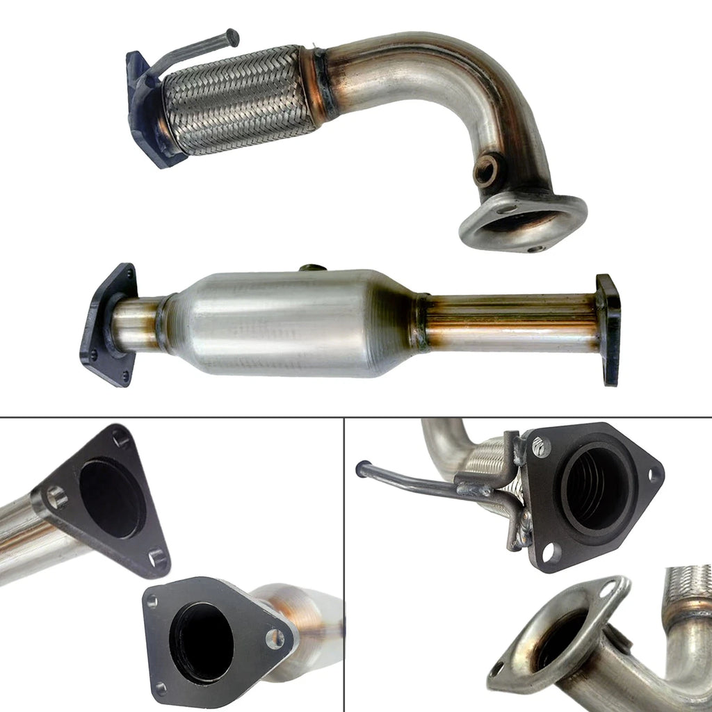 Front Exhaust Flex Pipe + Catalytic Converter for Honda Accord (2003–2007)