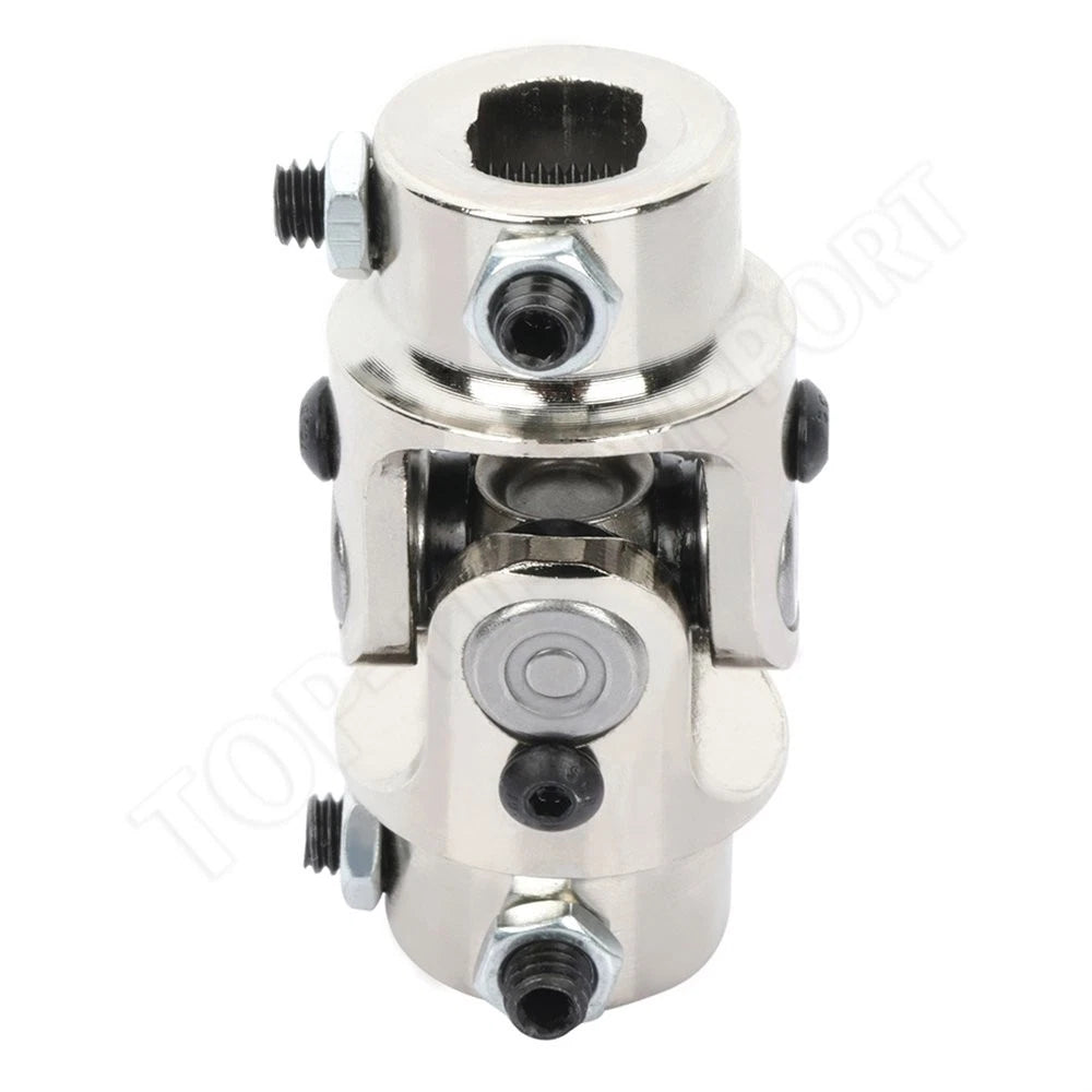 3/4" DD Chrome Universal Steering U-Joint Shaft